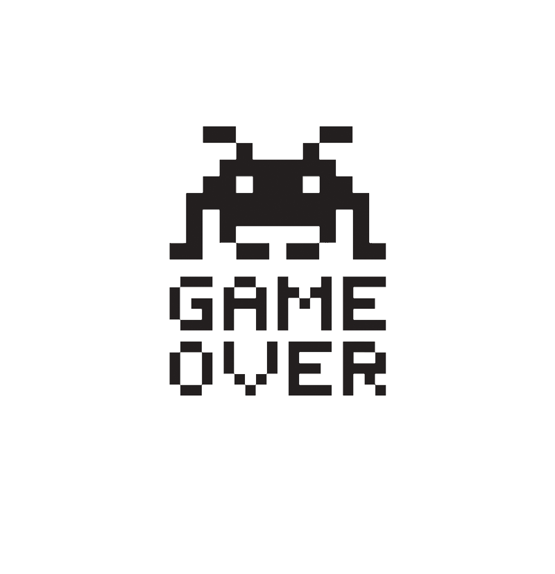 Game over Download PNG-Afbeelding