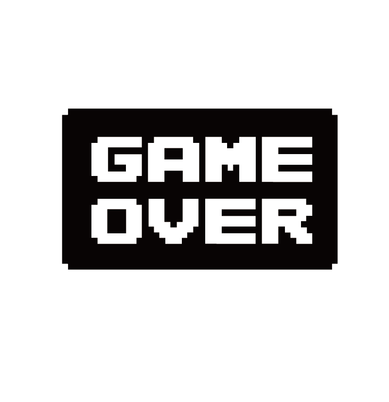 Game over logo PNG HQ Picture