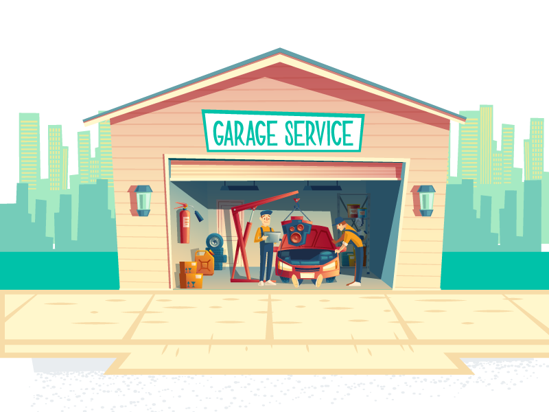 Garage PNG Photo