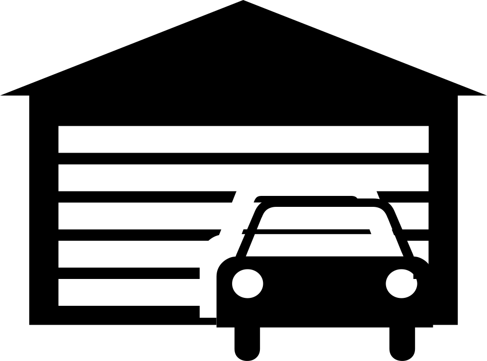 Garage Silhouette PNG HQ Photo