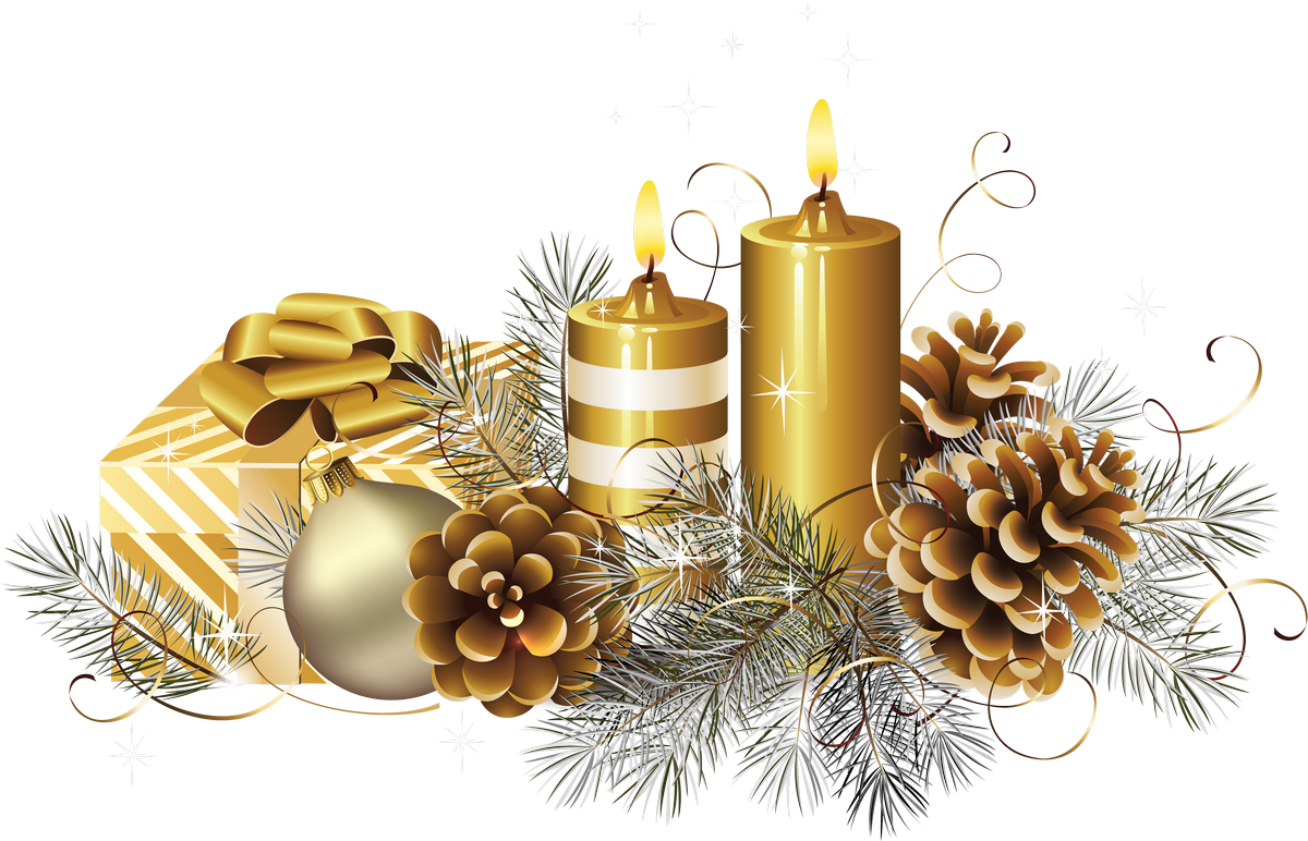 Gold Merry Christmas Decoration PNG Photo HQ | PNG Arts