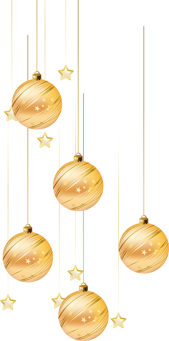 Gold Merry Christmas Download PNG Image