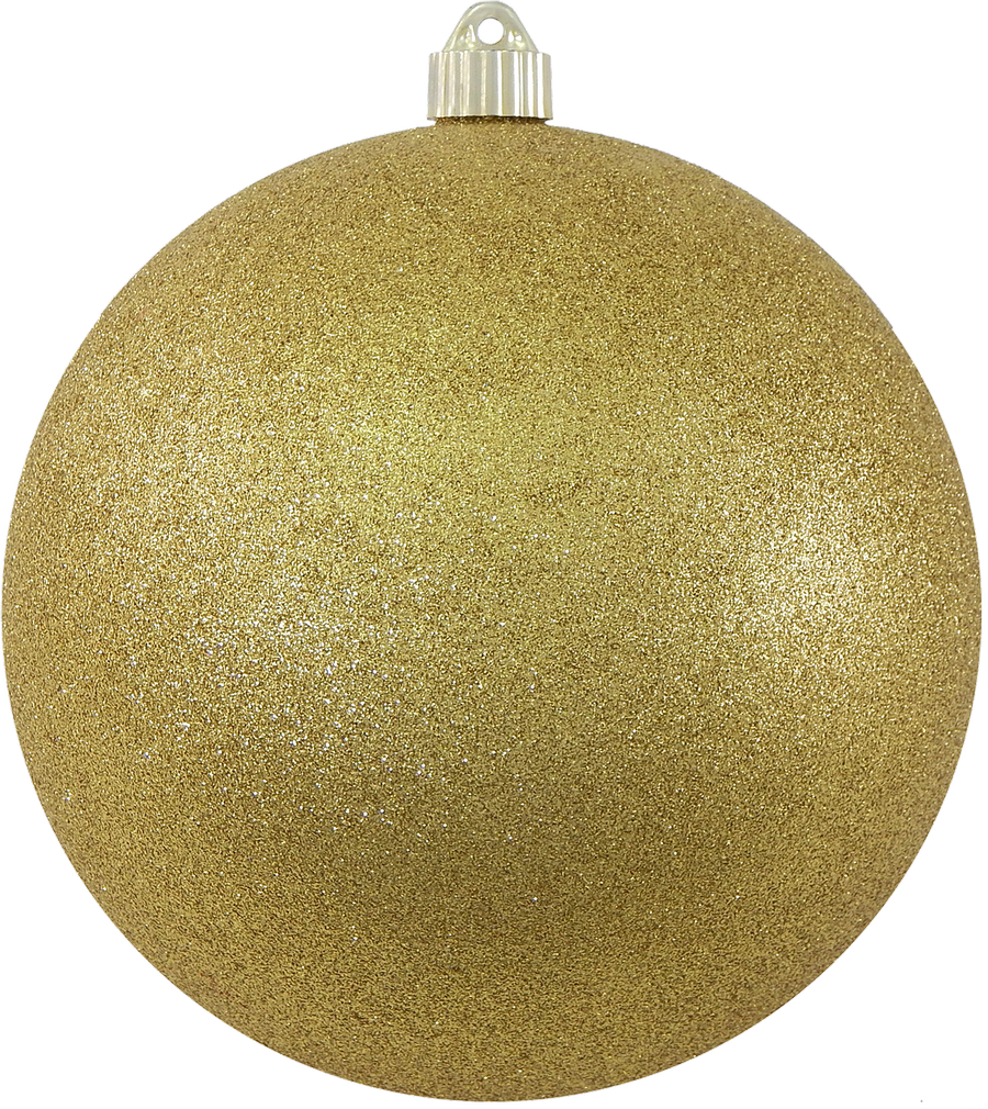 Gold Merry Christmas Ornaments PNG HQ Pic