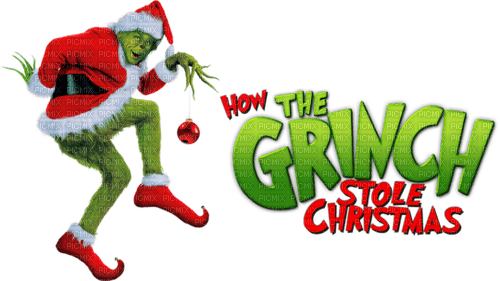 Grinch Рождество PNG Pic HQ