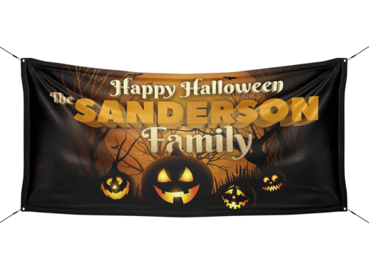 Halloween Banner PNG Unduh Gambar