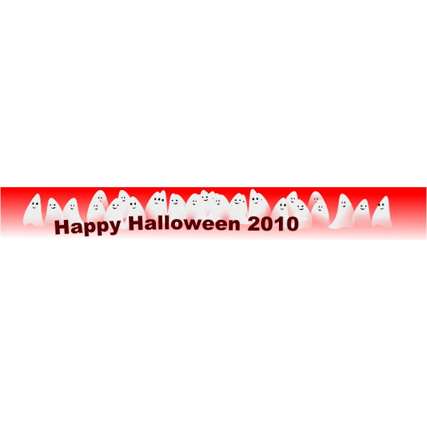 Halloween banner PNG Pic