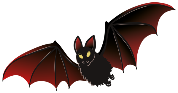 Halloween bat PNG HQ image