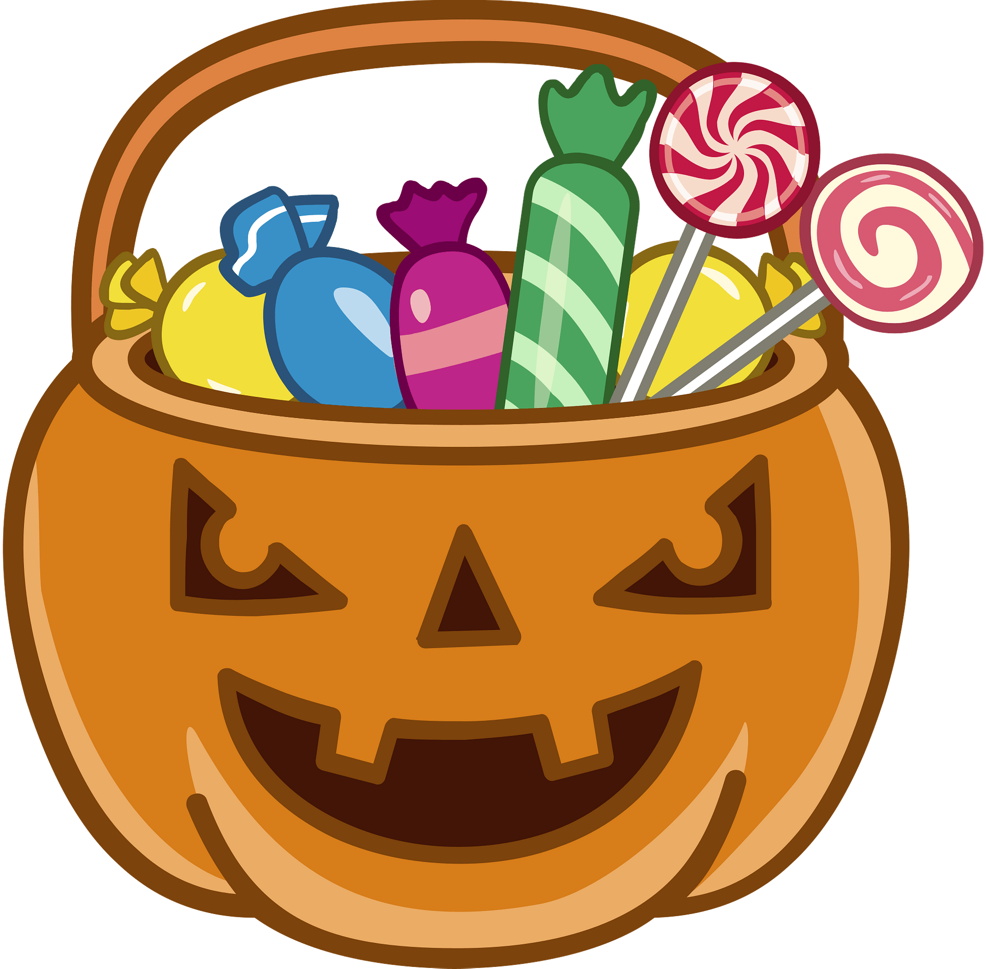 Halloween Candy PNG Immagine HQ