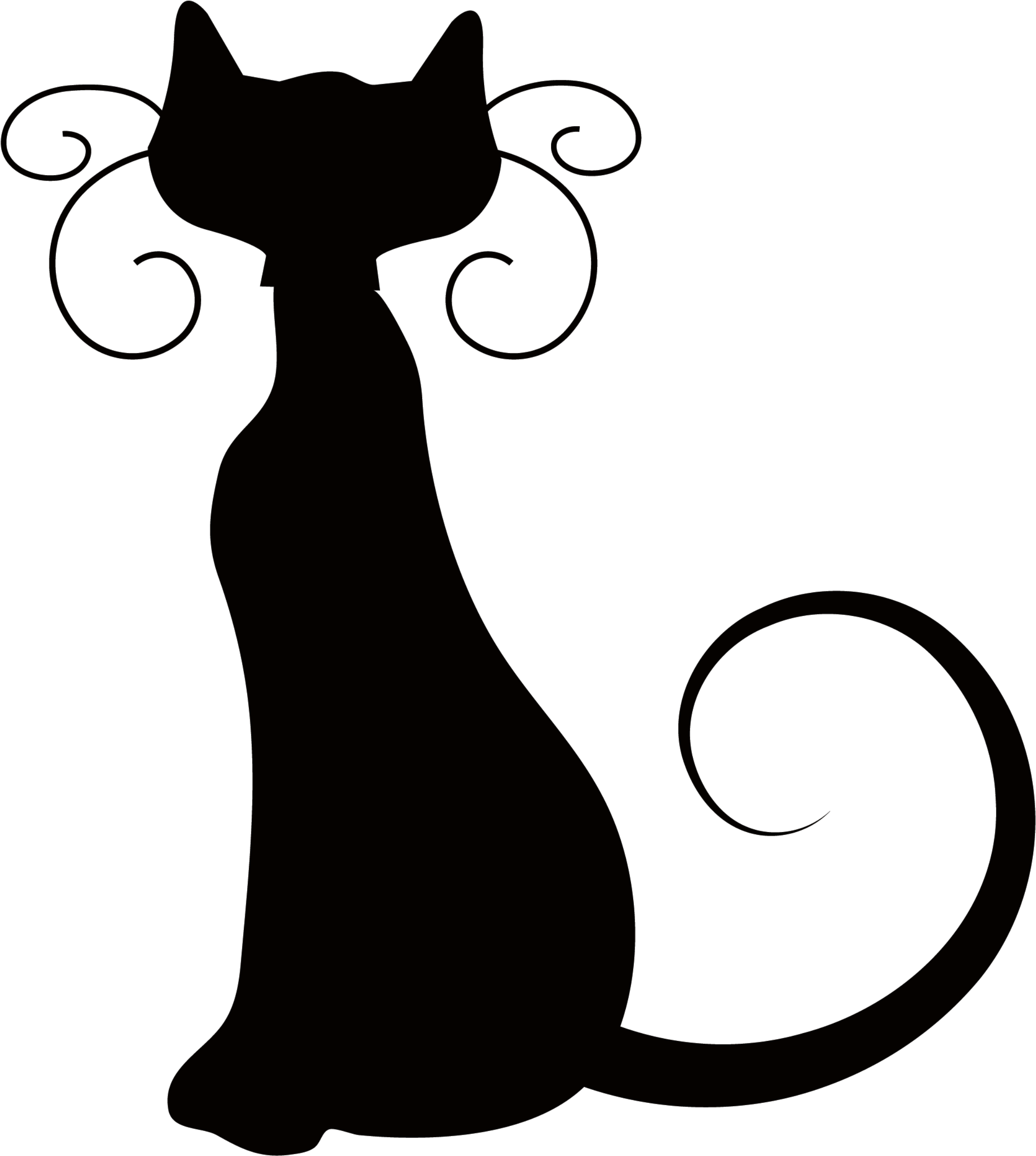 Хэллоуин кошка мультфильм бесплатно PNG Image