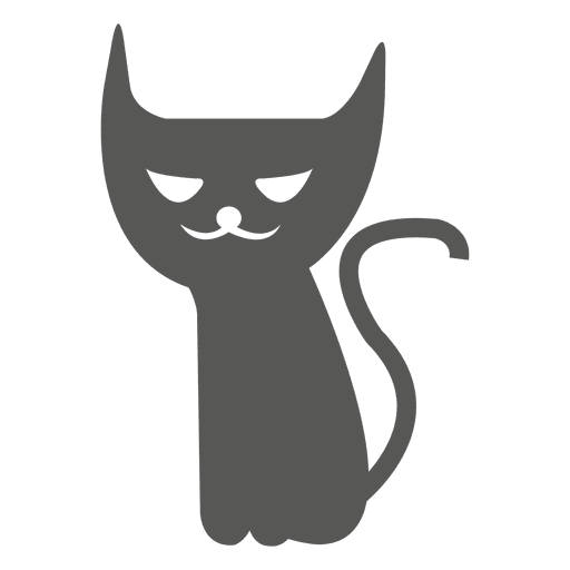 Immagine di PNG gratis del gatto di Halloween