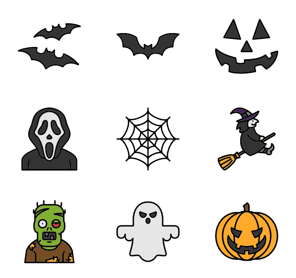Halloween Download PNG-Afbeelding