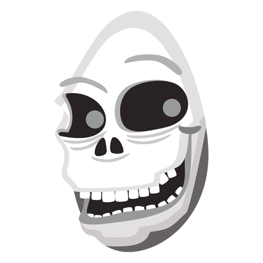 Halloween Face Ghost PNG-Afbeelding HQ