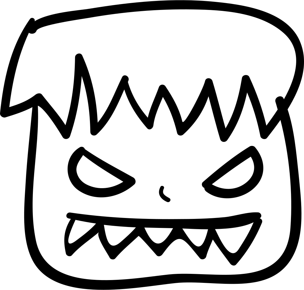 Halloween Face Ghost PNG Image