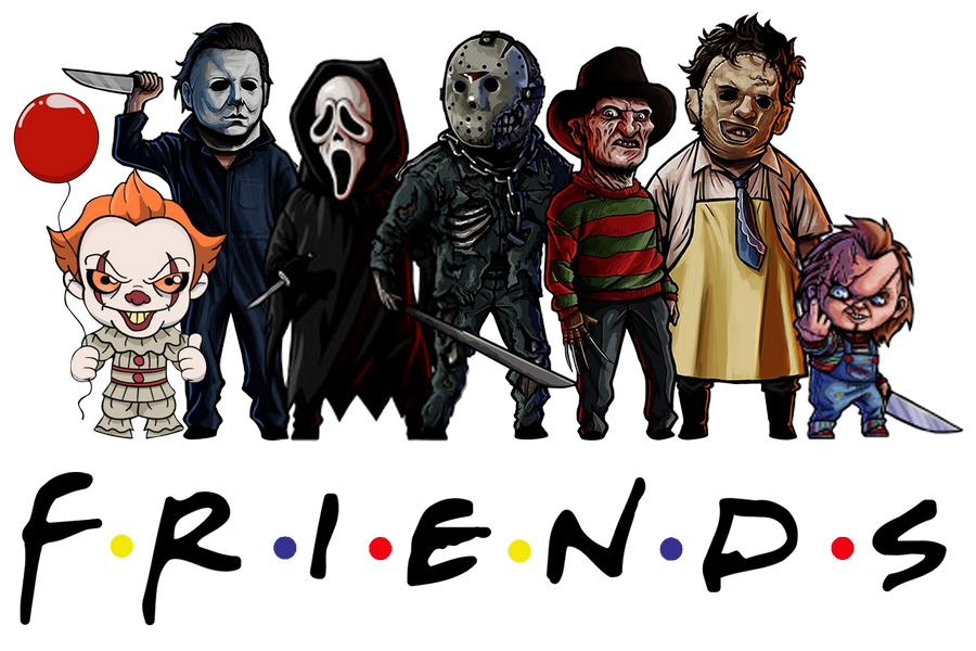 Halloween Friends PNG HQ Pic