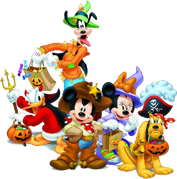 Halloween Friends PNG Pic