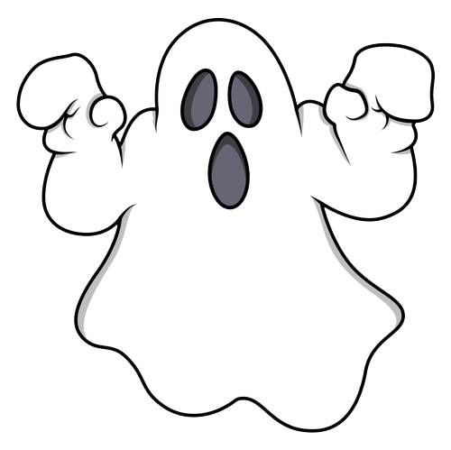 Foto PNG spettrale Ghost di Halloween