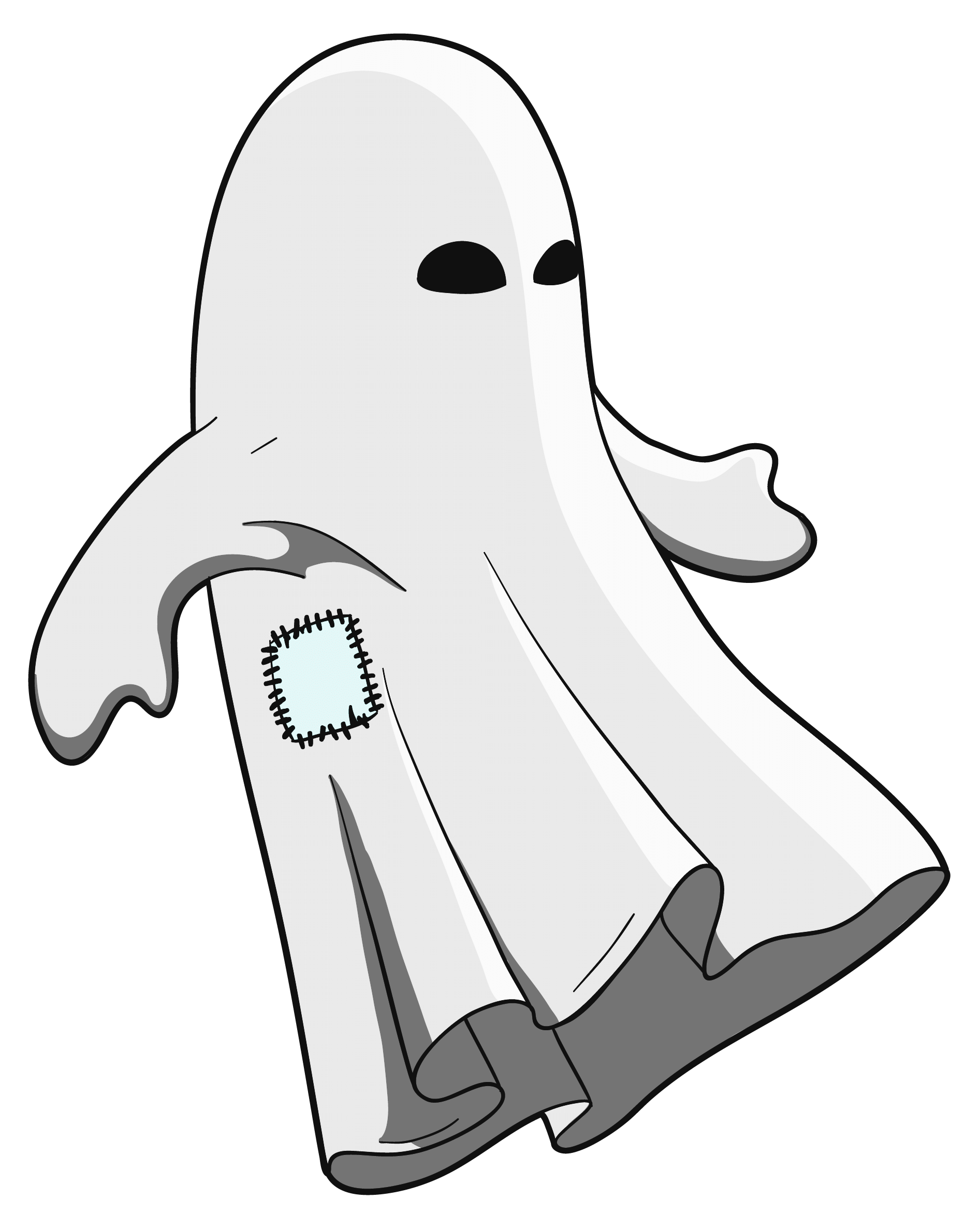Хэллоуин призрак жуткий PNG Pic