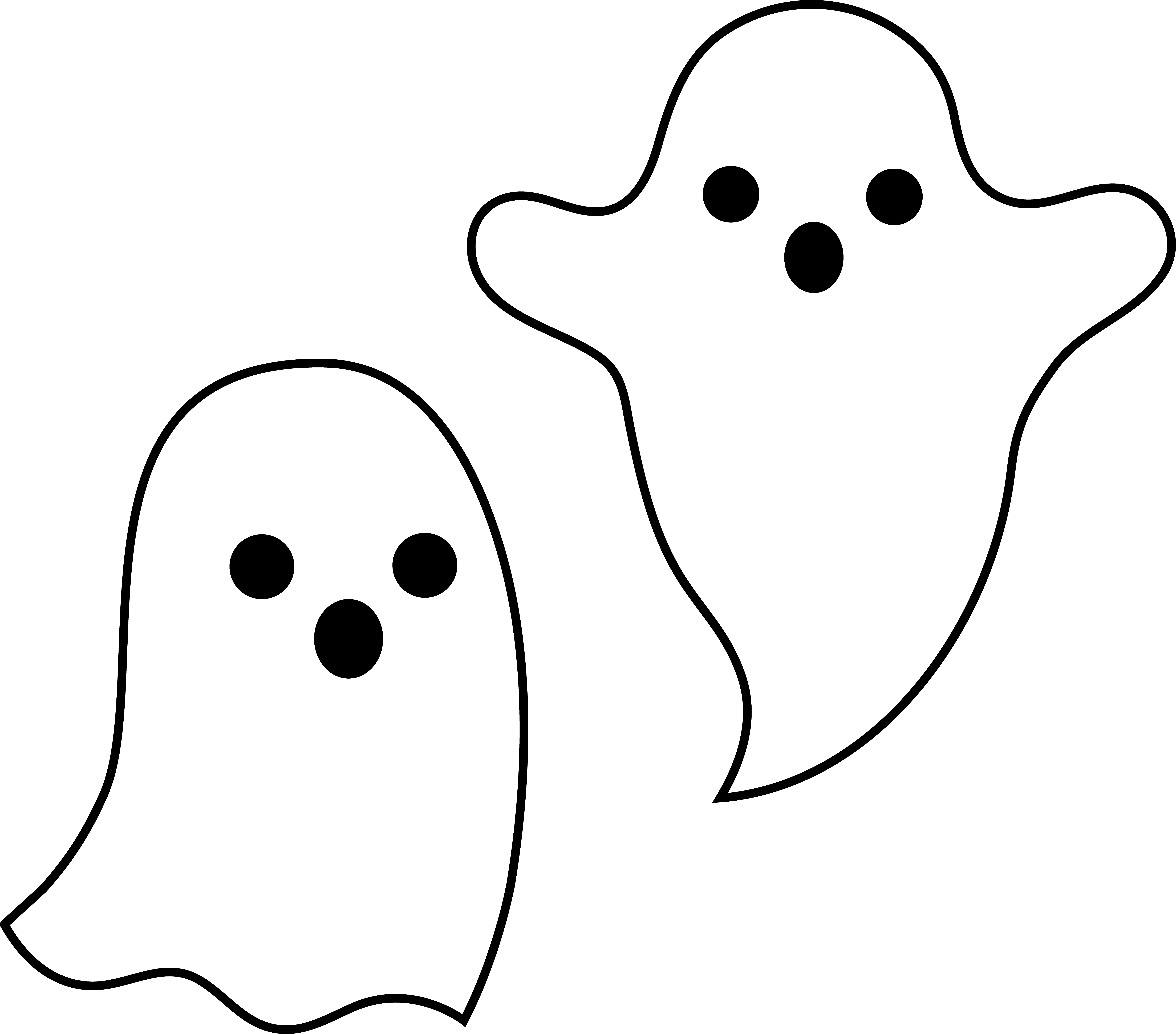Halloween Ghost Transparant Beeld