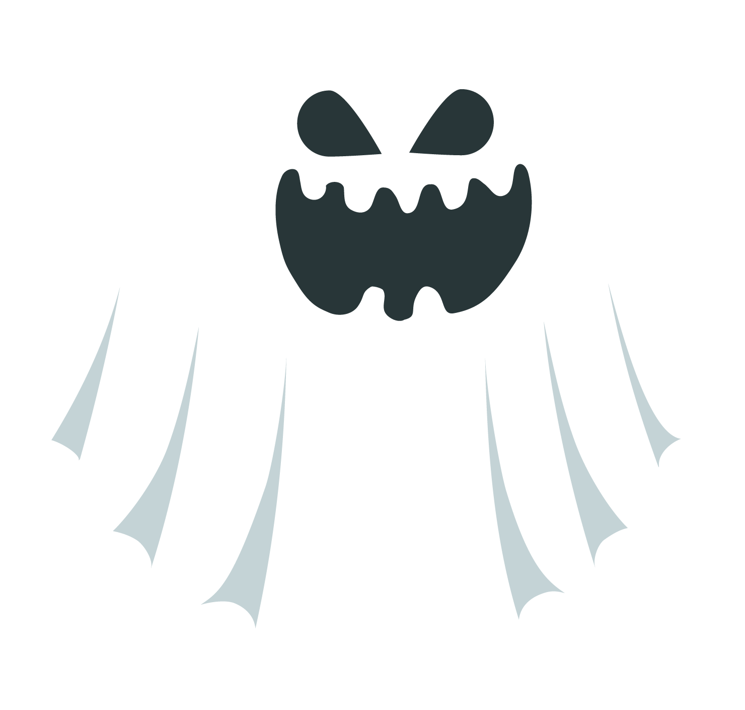 Хэллоуин призрачных прозрачных изображений