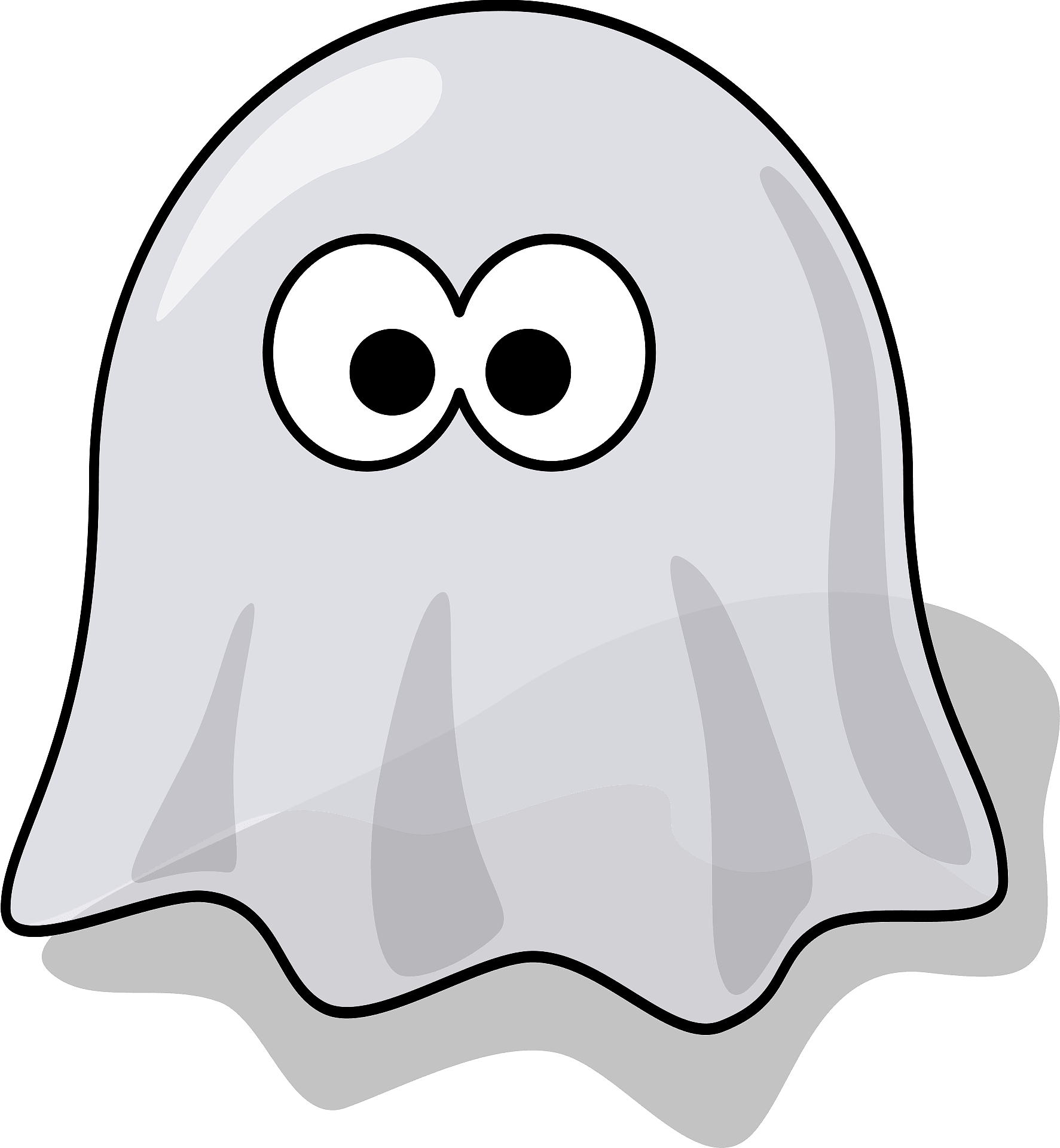 Halloween Ghost Vector PNG Foto