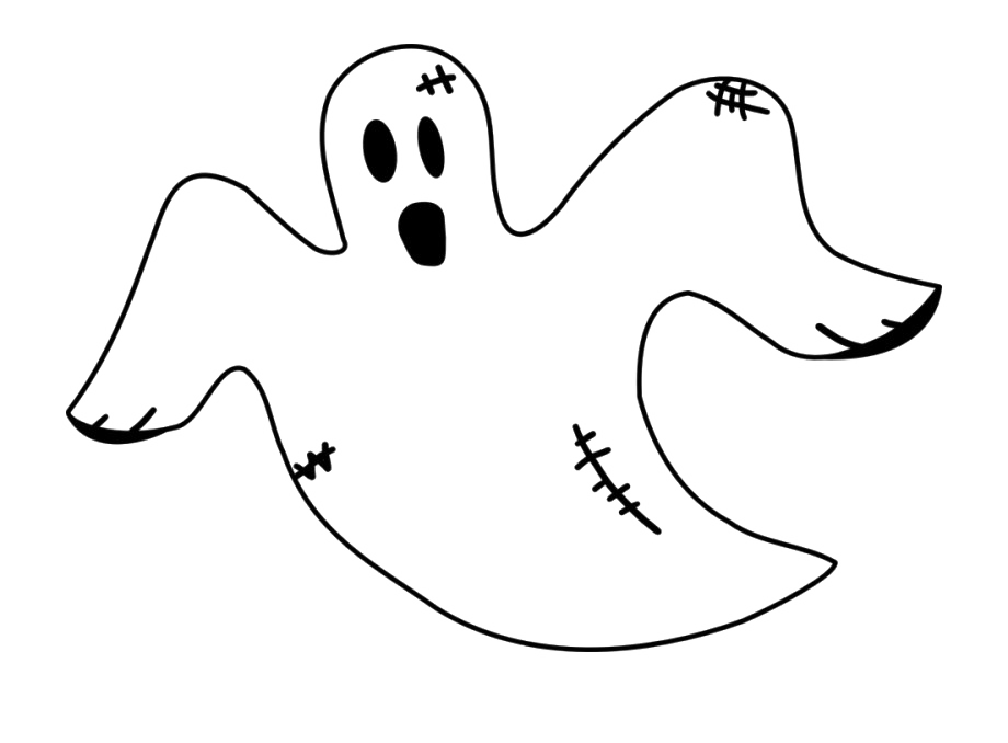 Halloween Ghost Vektor-PNG-Bild