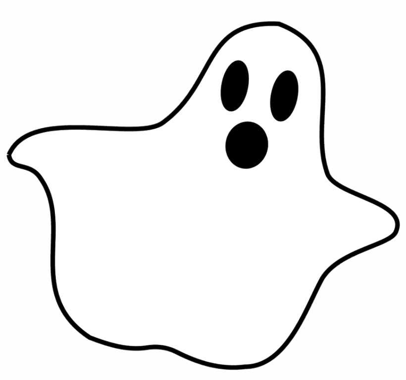 Halloween Ghost Vector PNG Bild
