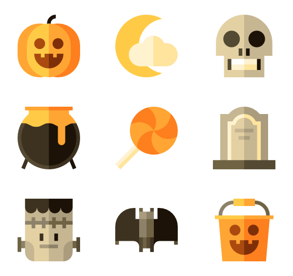 Halloween-pictogram PNG HQ Picture