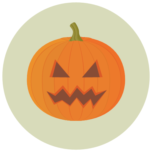 Halloween-Symbol Kürbis freies PNG-HQ-Bild