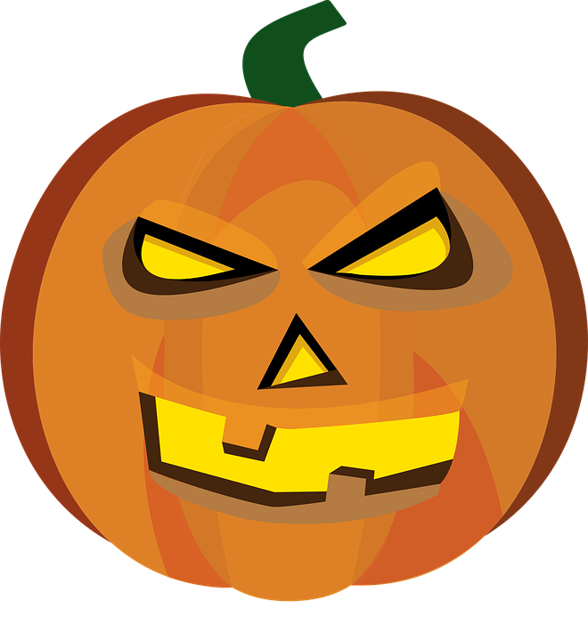 Halloween Pumpkin Wajah Gratis PNG Gambar HQ
