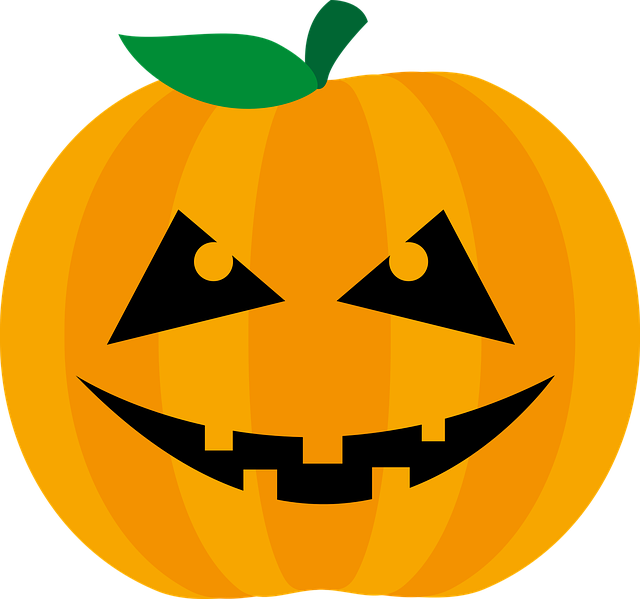 Halloween Pumpkin Face PNG-Afbeelding