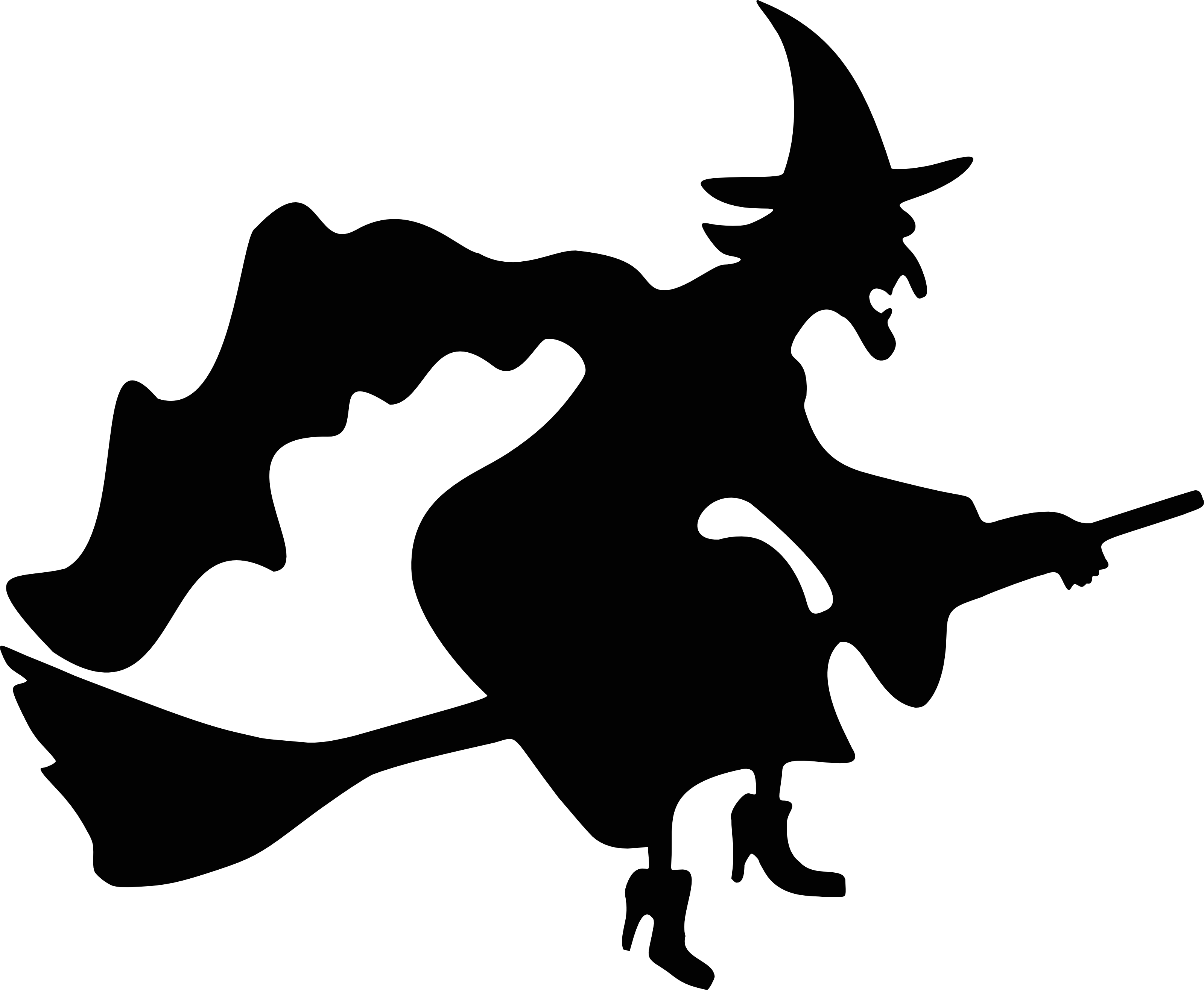 Halloween silhouette illustration PNG télécharger limage