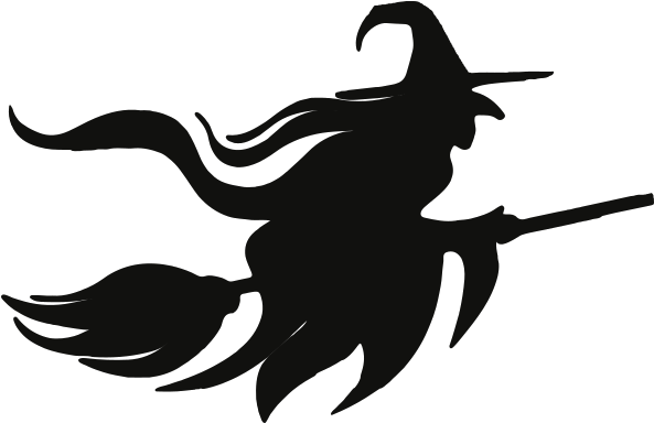 Pic PNG Silhouette di Halloween