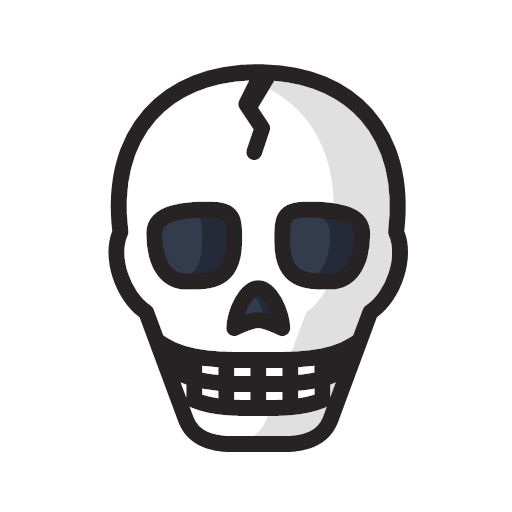 Descarga gratuita de Skeleton PNG de Halloween