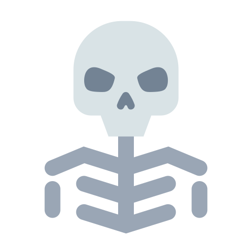 Хэллоуин скелет PNG HQ картина