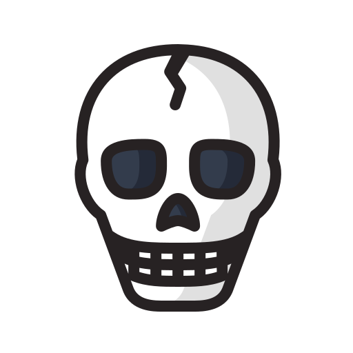Halloween-Skull PNG-Foto