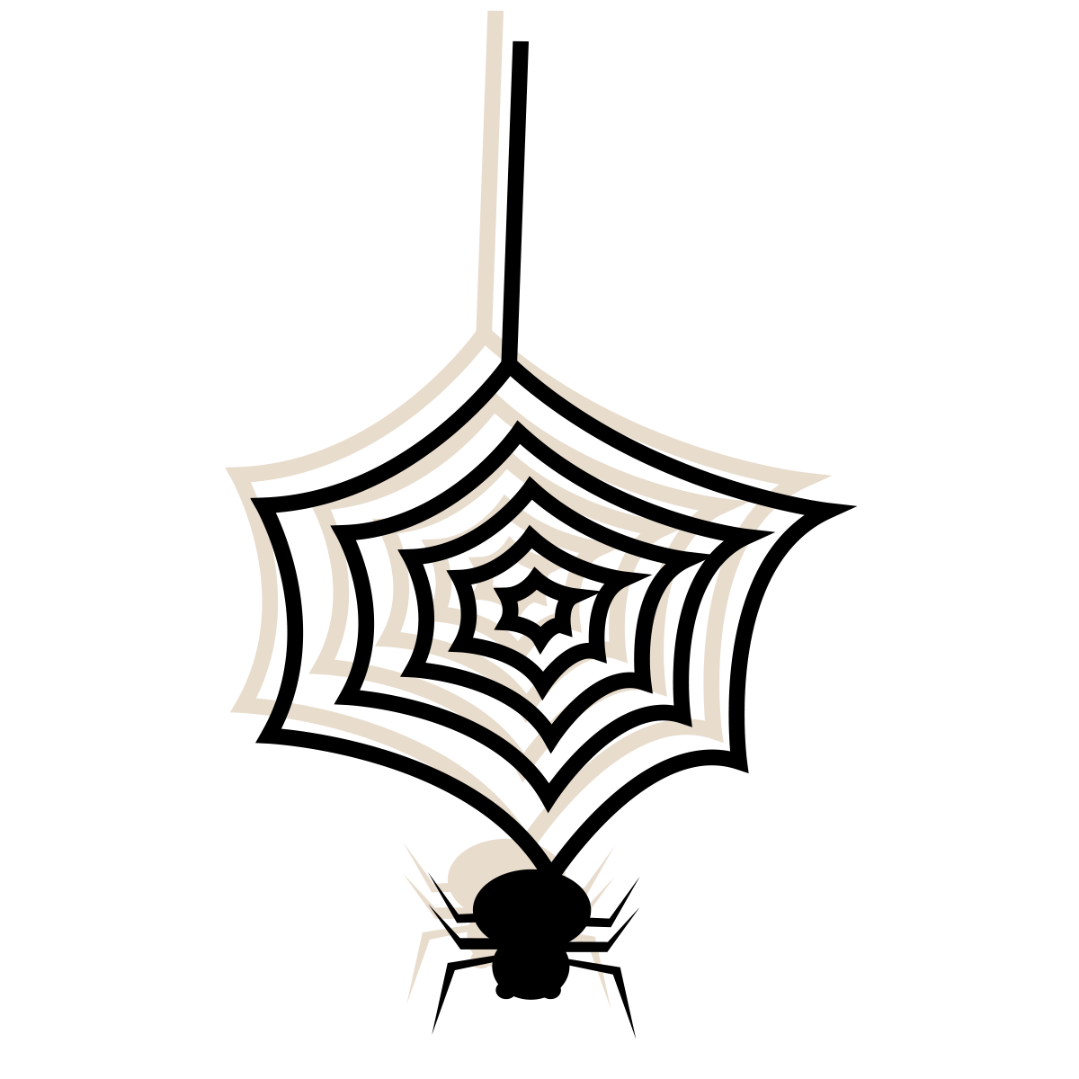 Halloween Spider Gratis PNG-Afbeelding