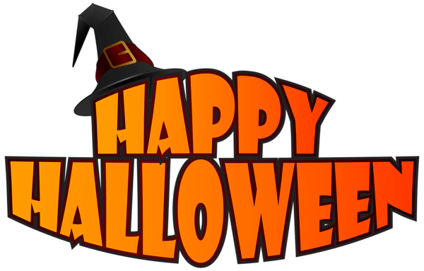 Halloween-tekst Gratis PNG-Afbeelding
