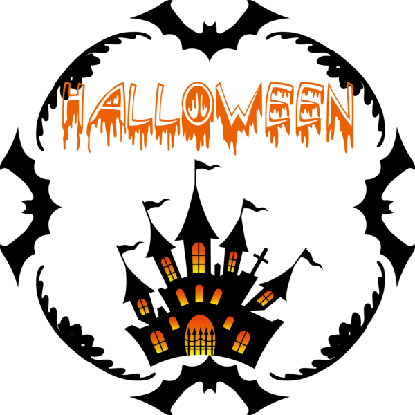 Halloween Text PNG Image HQ