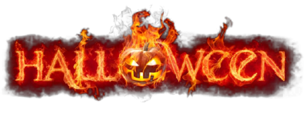 Halloween Text PNG Image