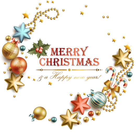 Happy Christmas PNG Image HQ