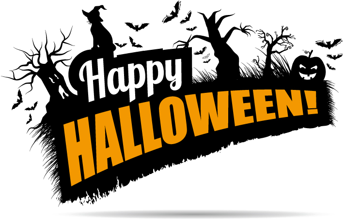 Happy Halloween logo PNG Image HQ