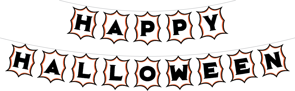 Happy Halloween-Logo PNG-Bild HQ