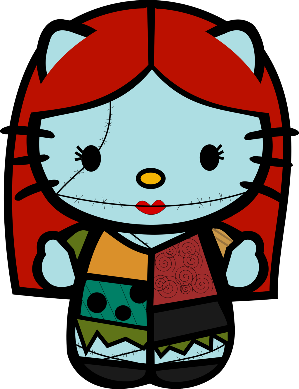 Ciao kitty natale PNG immagine hq