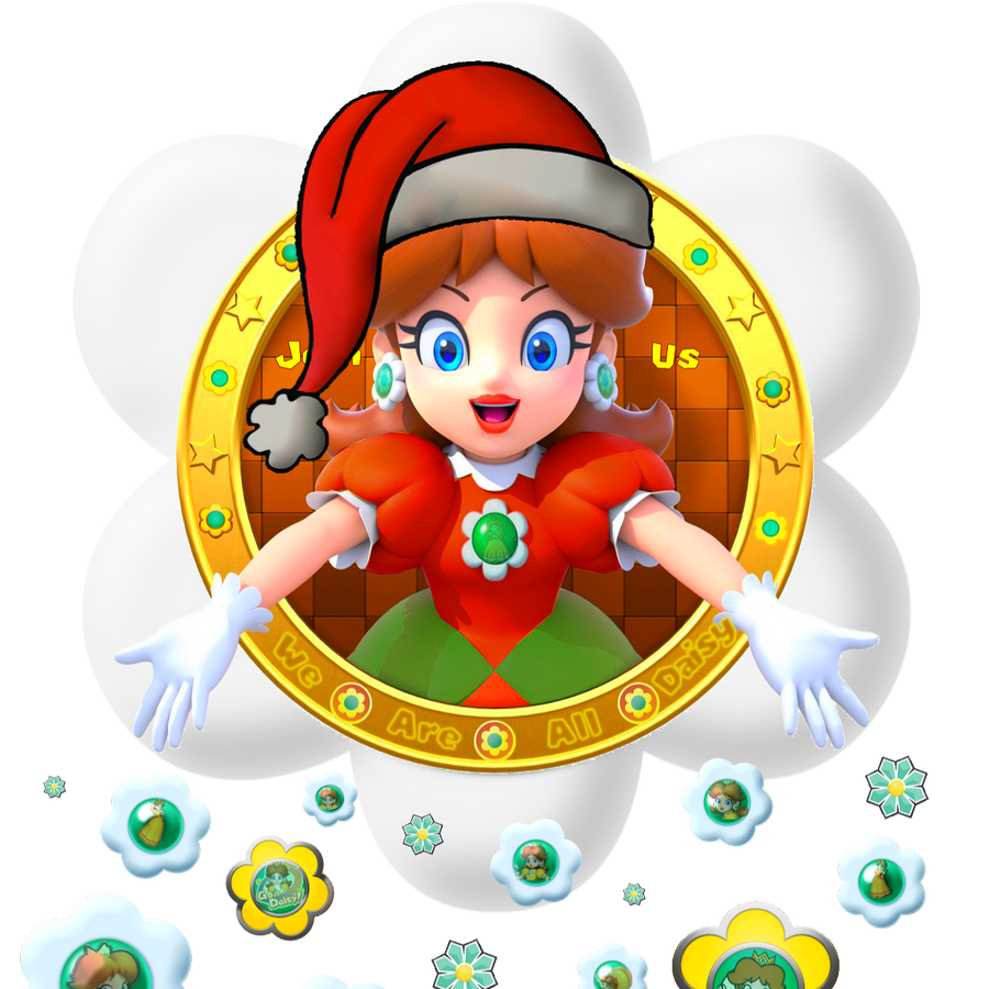 Mario Christmas PNG Image HQ