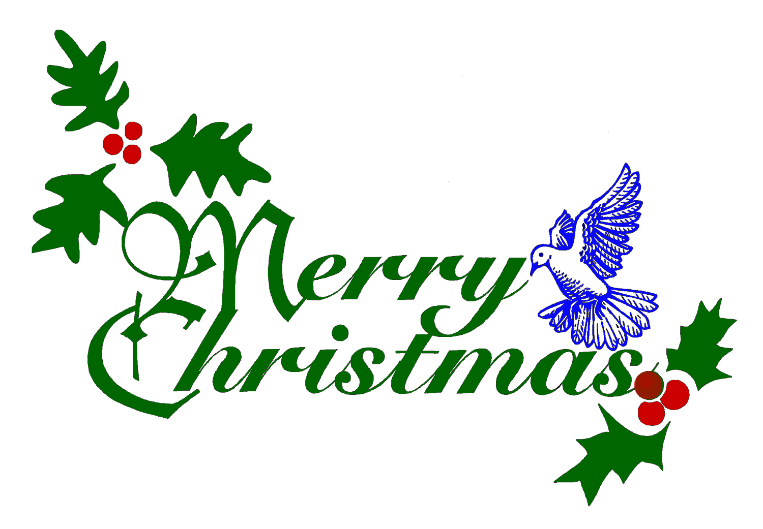 Merry Christmas PNG Pic HQ