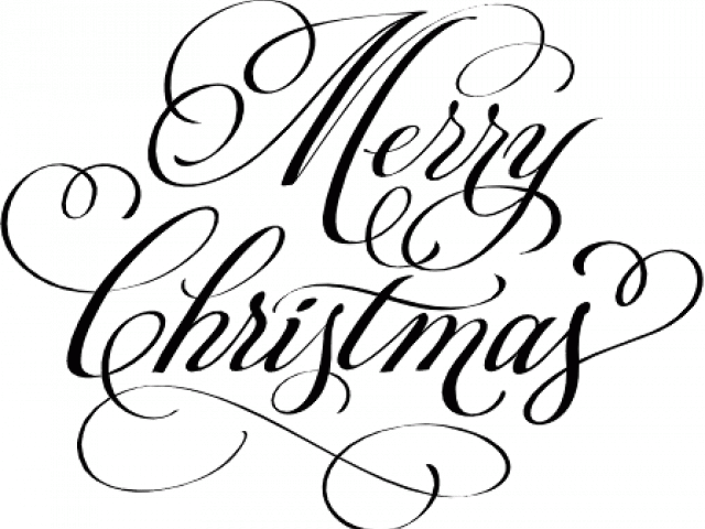 Merry Christmas Text PNG-Afbeelding
