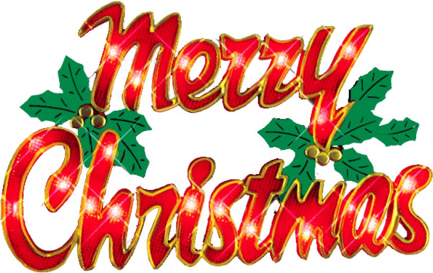Merry Christmas Vector PNG Image