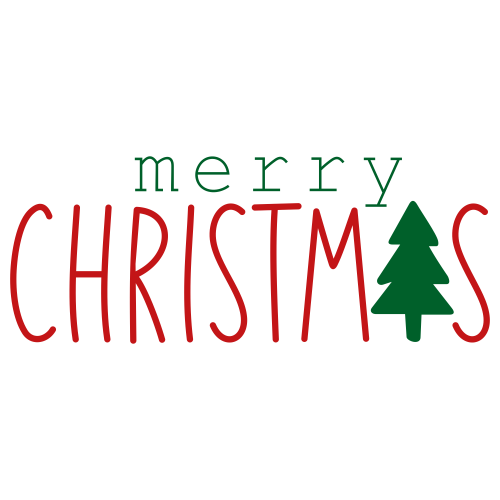 Merry Christmas Vector PNG Pic HQ