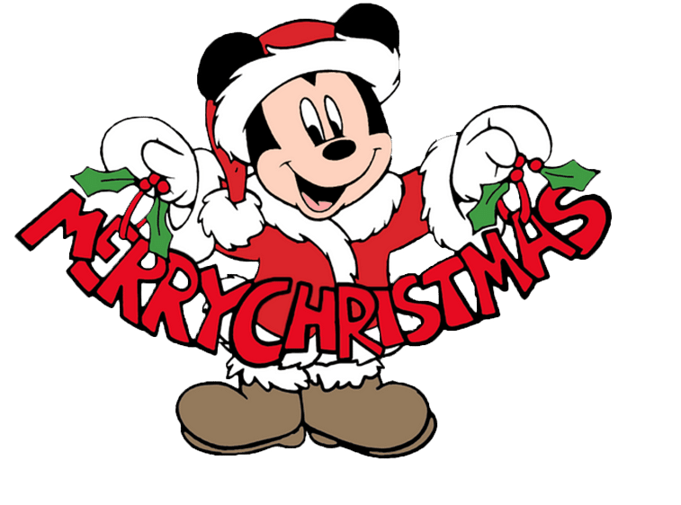 Mickey Christmas PNG Free Download