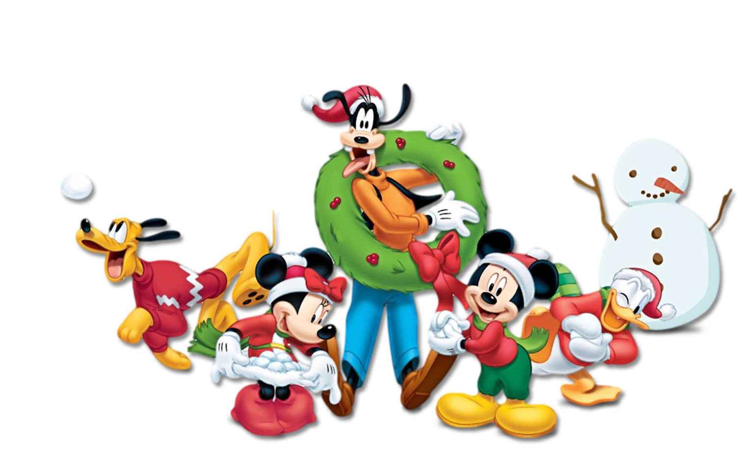 Mickey Christmas PNG Image HQ